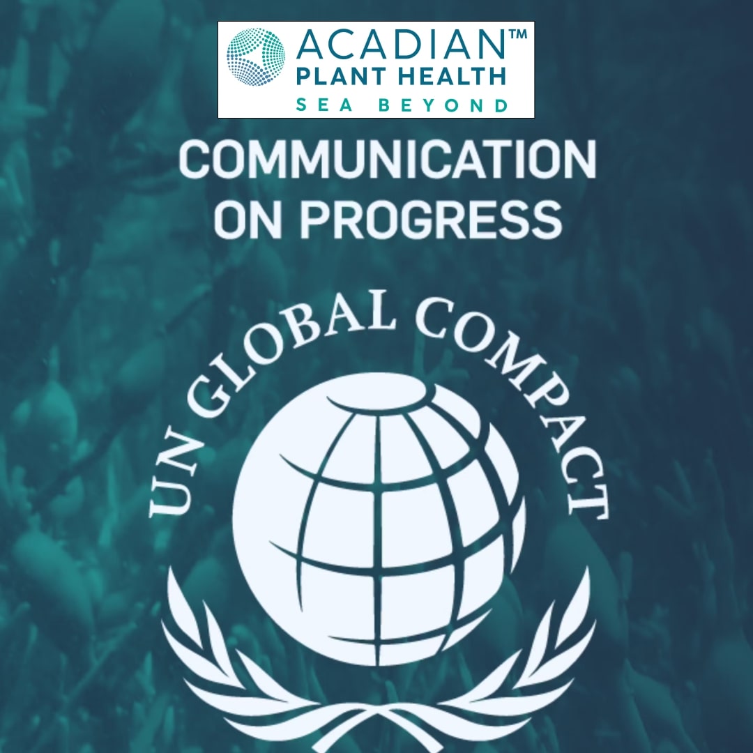 Acadian Seaplants Limited™ submits 2023 Communication on Progress to the UN Global Compact